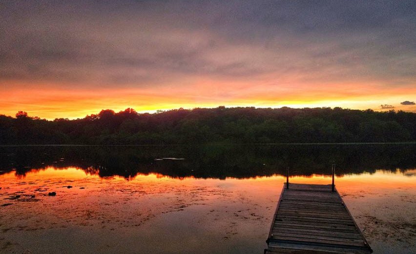 Lake of Three Fires State Park, Iowa, USA